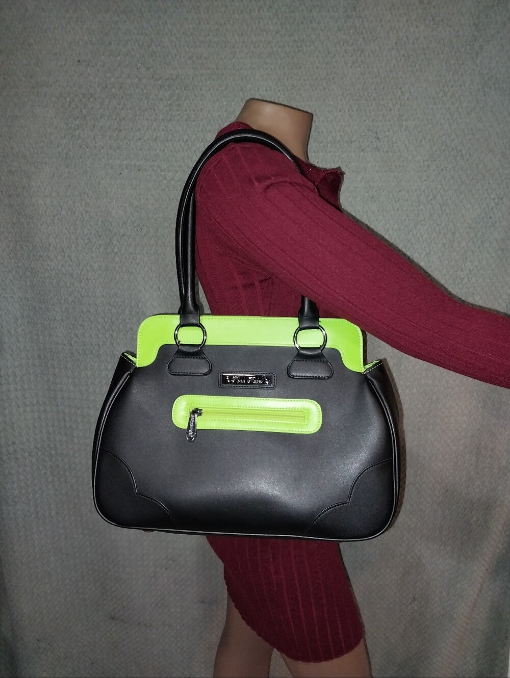Rock Rebel Universal Bride Of Frankenstein We Belong Dead Handbag Bag. NWOT - Picture 2 of 15